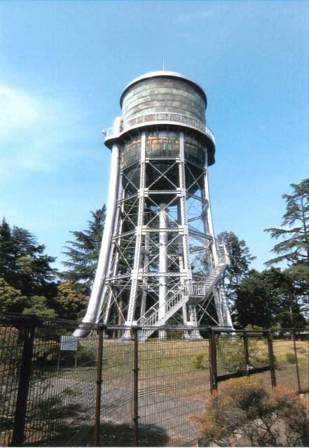敷島浄水場配水塔