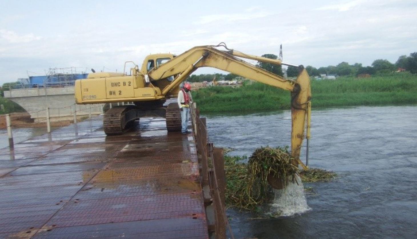 Photo 6: Site Maintenance by Local Staff
